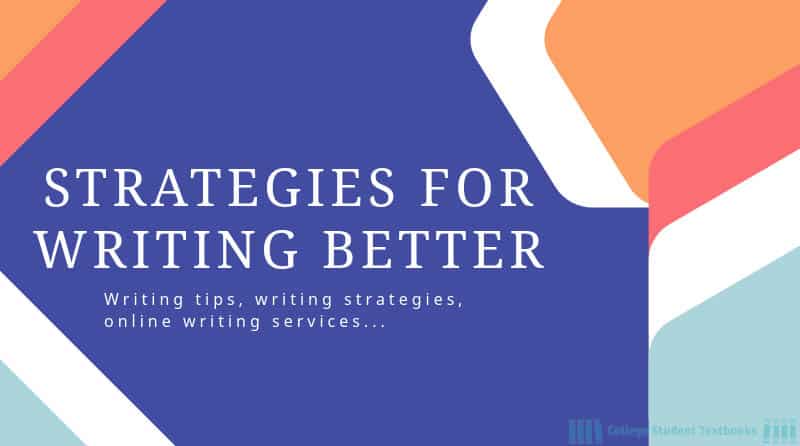 strategies for writing better