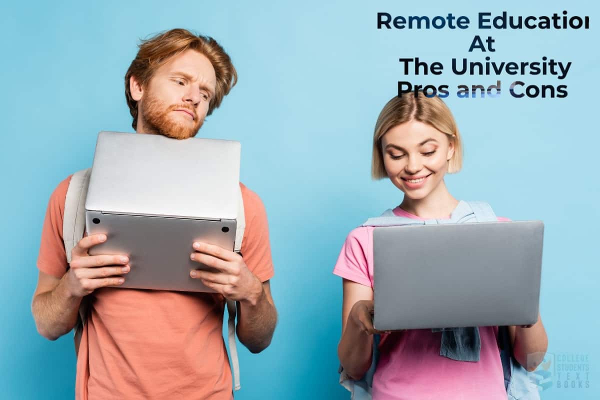 Remote Education at the University - Pros and Cons