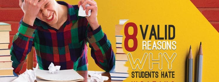 8 reasons student hate writing